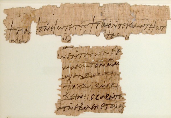 Papyri Fragments of a Letter