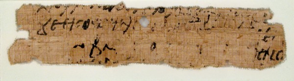 Papyrus Fragment of a Letter from Euprasius to Epiphanius