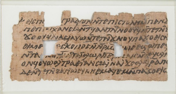 Papyrus Fragment of a Letter
