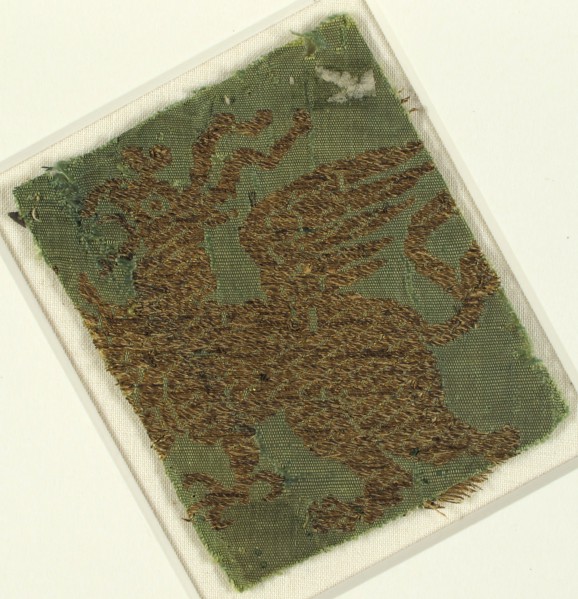 Textile with Griffin