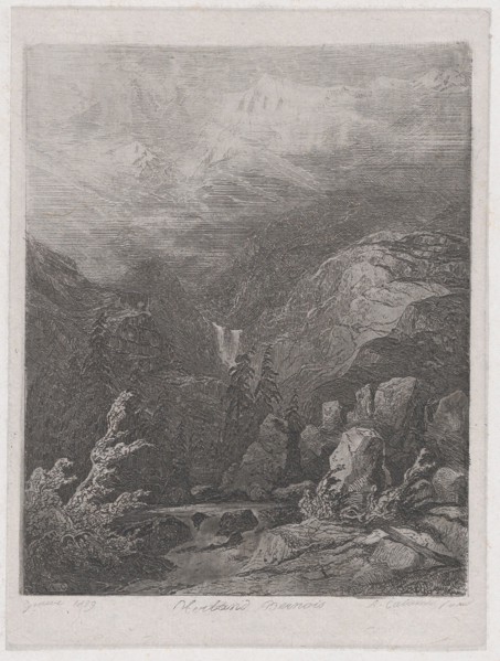 Landscape, 1839. [Oberland Bernois]