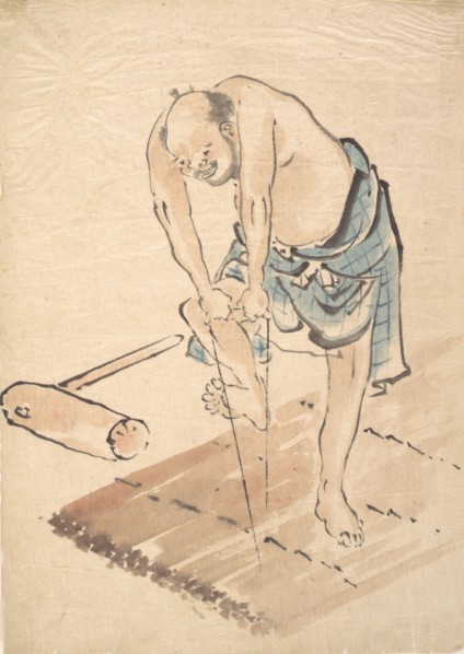Man on a Raft.