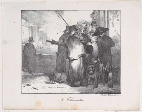 The Thermometer, 1823.