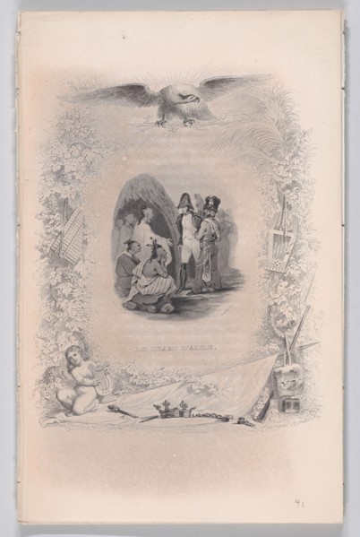Le Champ d'Asile from The Songs of Béranger, 1829. [The Field of Asylum, settlement in Texas].