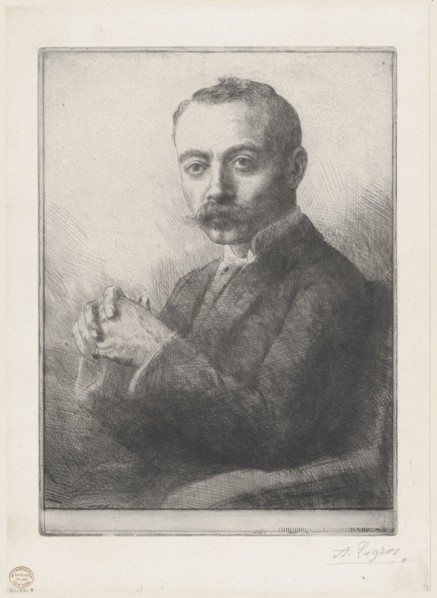 Portrait of Edward D. Adams, 1892.