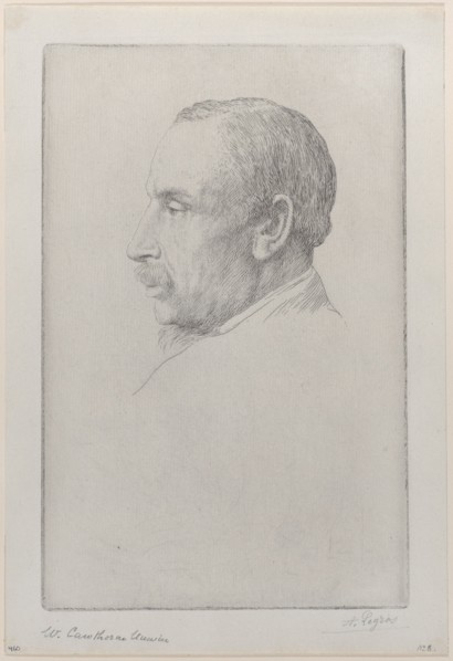Portrait of William Cawthorne Unwin, 1892.