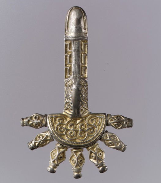 Bow Brooch, Alemannic, late 5th-early 6th century.