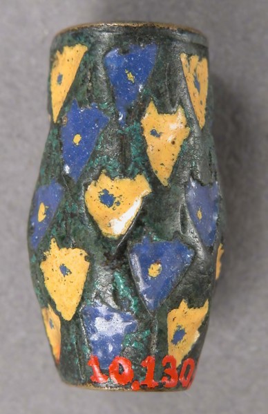 Bead, Coptic, 4th-7th century.
