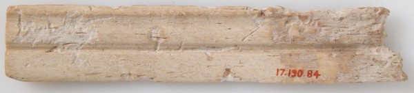 Fragment of Molding, Coptic, 6th-7th century.