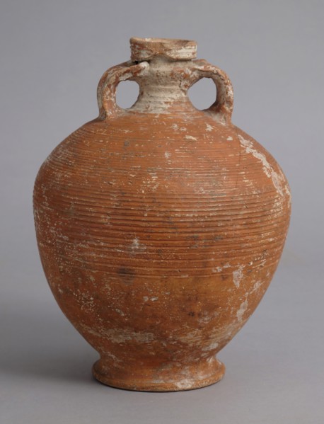 Ribbed Amphora, Coptic, 580-640.