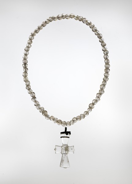 Necklace and Pendant Cross, Coptic, 500-700.