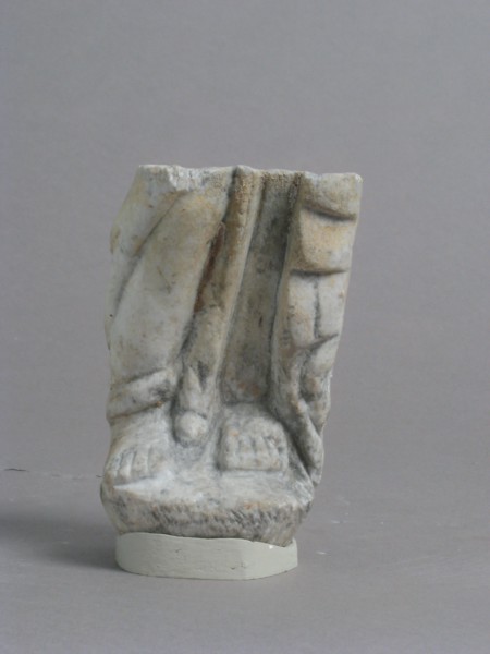 Lower Legs Fragment, Coptic, 4th-7th century.