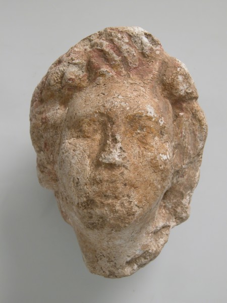 Head, Coptic, 4th-7th century.