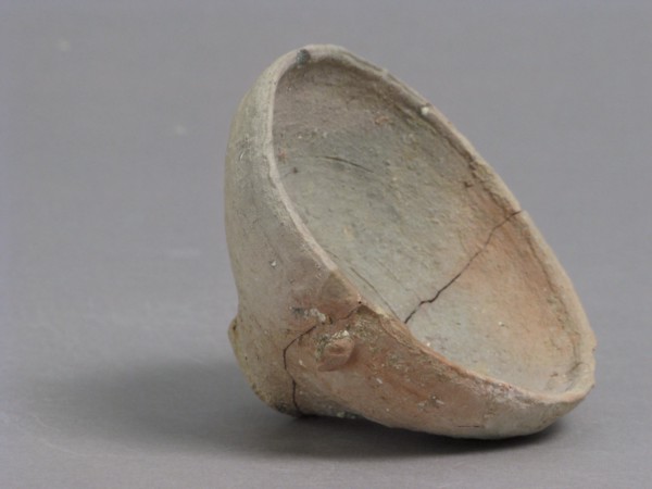 Footless Cup or Lid, Coptic, 4th-7th century.
