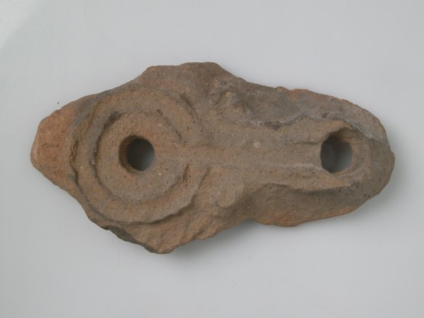 Oil Lamp, Coptic, 4th-7th century.