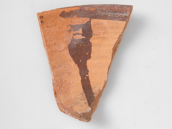 Pottery Fragment, Coptic, 4th-7th century.