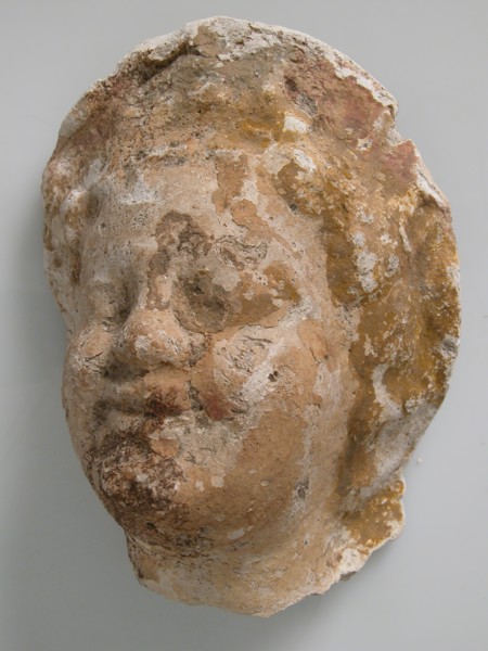 Head, Coptic, 4th-7th century.