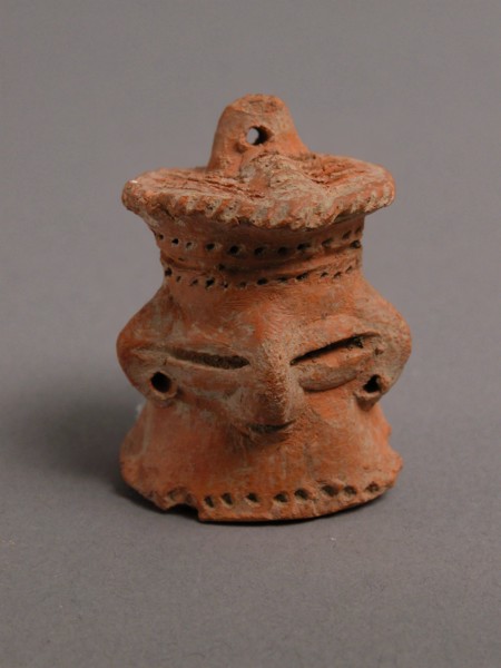 Head of a Female Figurine, Coptic, 4th-7th century.