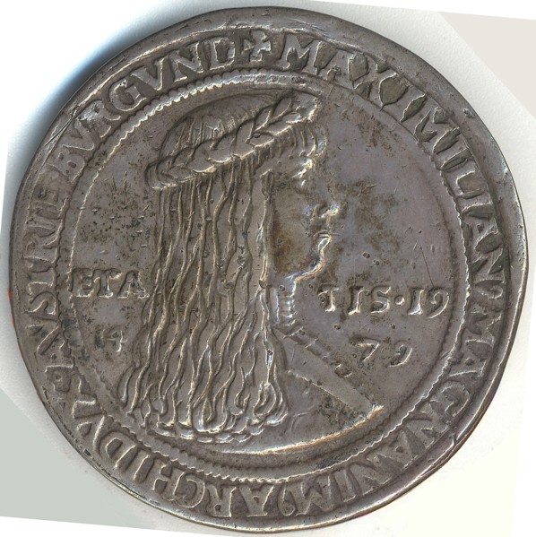 Medal of Maximillian I as Archduke Of Austria and Maria of Burgundy, 1479 (?), European, early 16th century.
