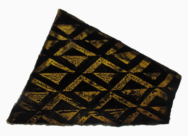 Glass Fragment, European, 14th-15th century.