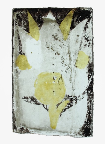 Glass Fragment, European, possibly 15th century.