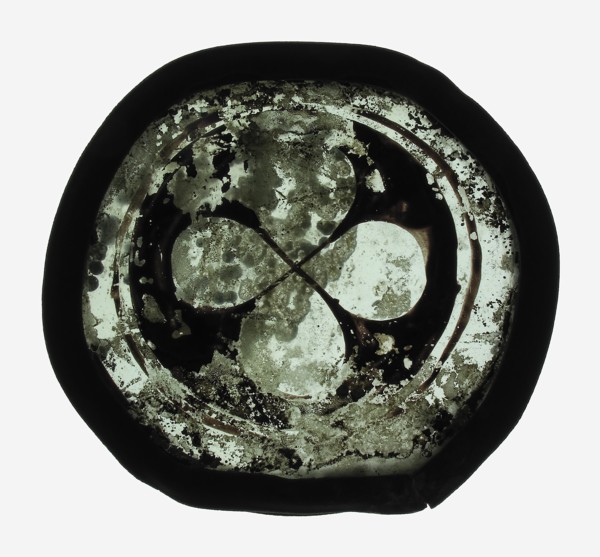 Glass Fragment, European, 13th-14th century.