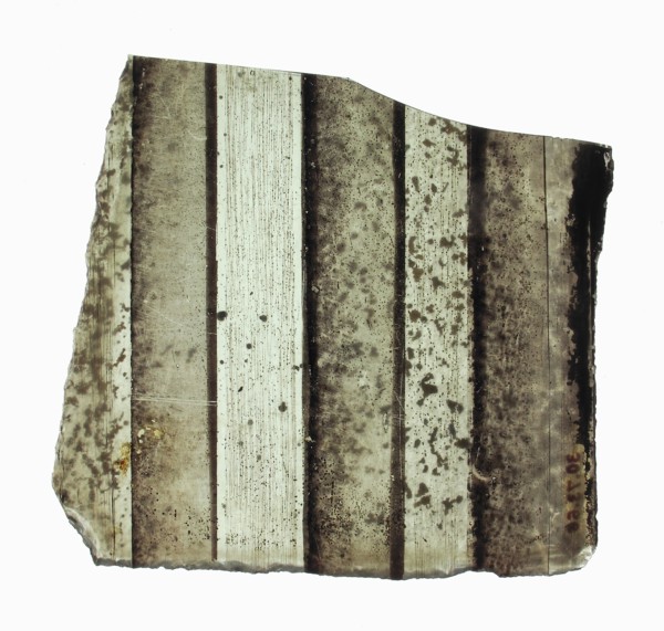Glass Fragment, European, probably 15th century.