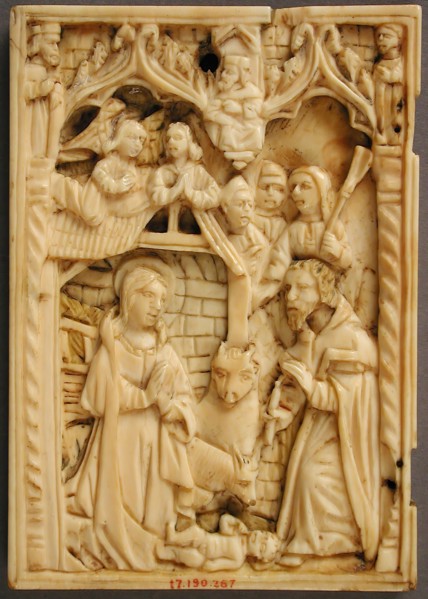 Left Wing of a Diptych, Franco-Netherlandish, 15th century.