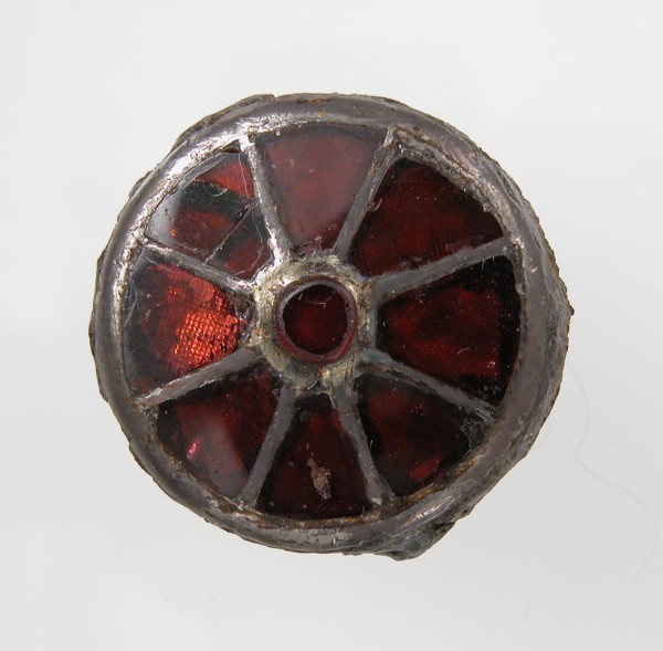Disk Brooch, Frankish, 6th century.