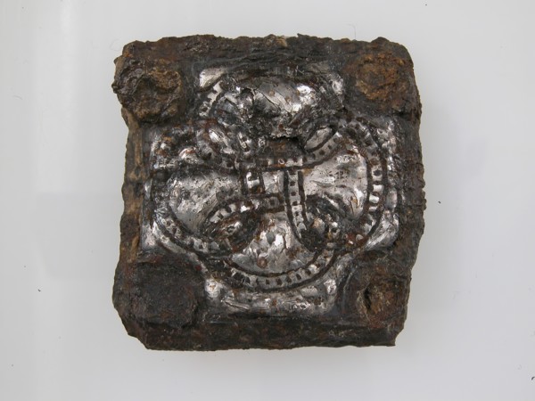 Belt Plate, Frankish, 6th-7th century.