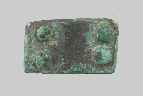 Plaque, Frankish, 7th century.