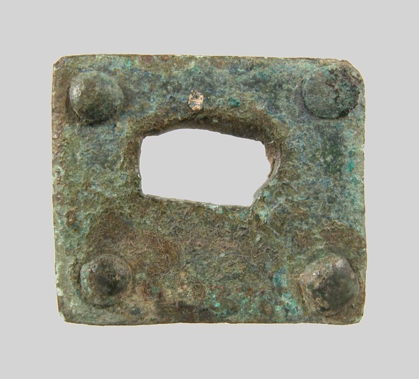 Rectangular Plaque, Frankish, middle of 6th century.