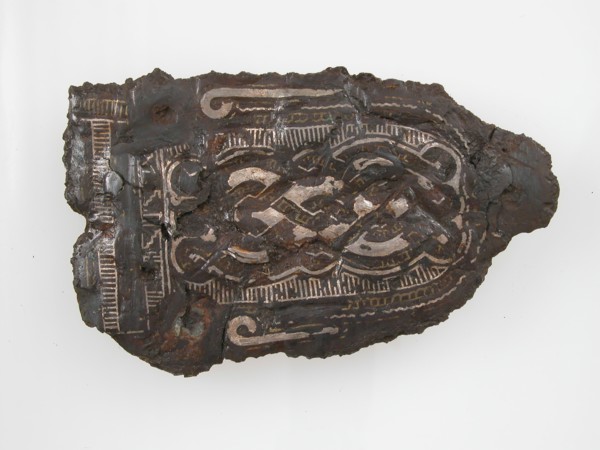 Counter Plate of a Belt Buckle, Frankish, 7th century.