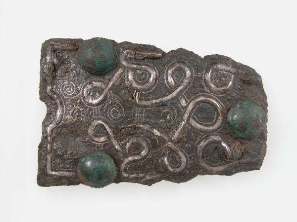 Counter Plate of a Belt Buckle, Frankish, 7th century.