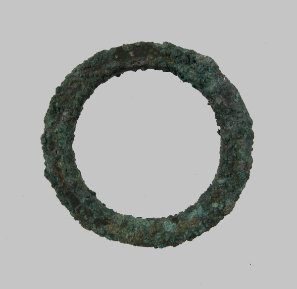 Plain Ring, Frankish, end of 6th or beginning of 7th century.