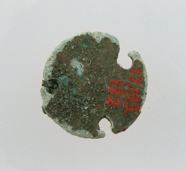 Belt Fitting, Frankish, 6th-7th century.