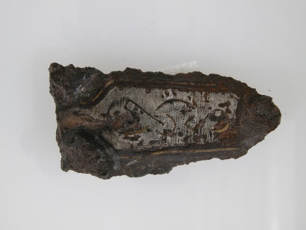 Counter Plate of a Belt Buckle, Frankish, 7th century.