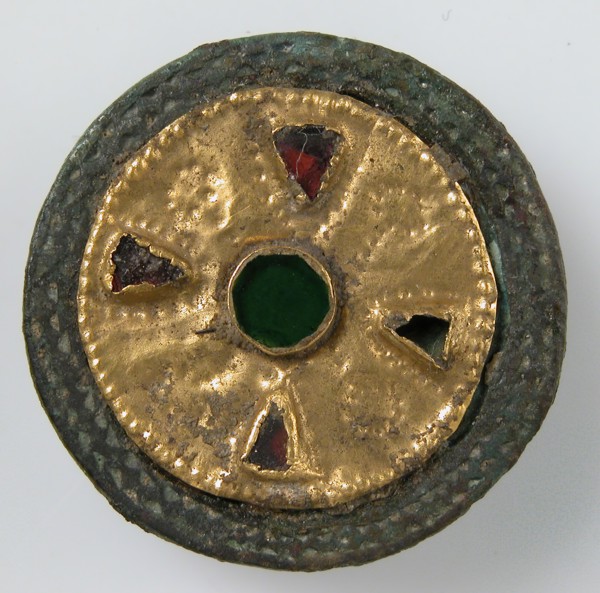 Disk Brooch, Frankish, 6th or 7th century (?).