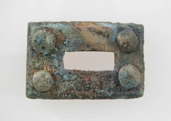 Rectangular Plaque, Frankish, middle of 6th century.