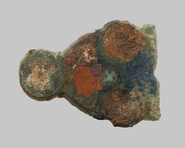 Triangular Plaque, Frankish, 500-700.