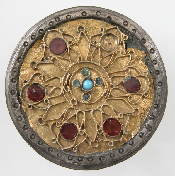 Disk Brooch, Frankish, 8th century (?).