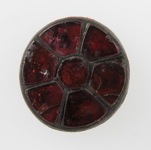 Disk Brooch, Frankish, 6th century.