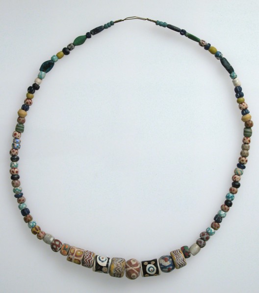 Beads from Necklaces, Frankish, 500-600.