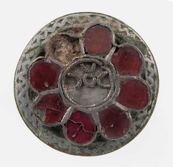 Disk Brooch, Frankish, ca. 550-650.