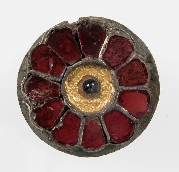 Disk Brooch, Frankish, ca. 550-650.