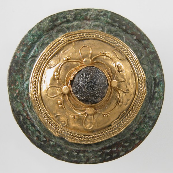 Disk Brooch, Frankish, ca. 550-650.