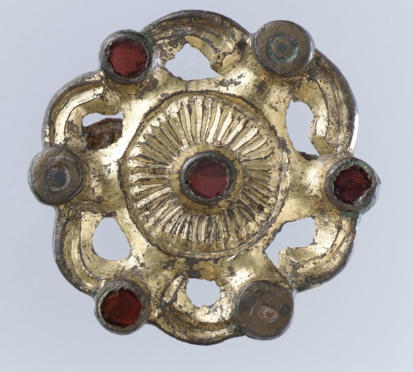 Whorl-Shaped Brooch, Frankish, 550-650.