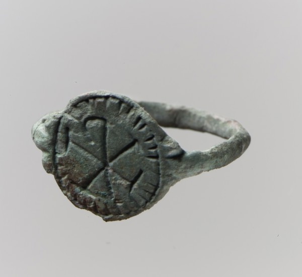 Signet Ring, Frankish, 7th century.