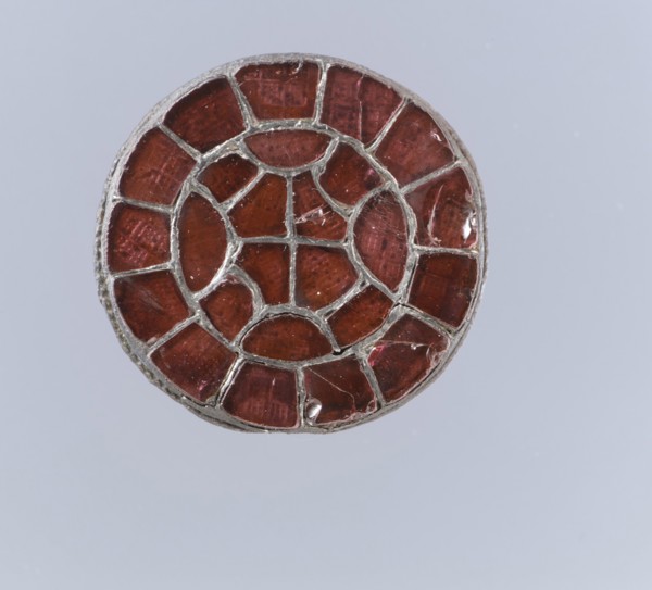 Disk Brooch, Frankish, second half 6th century.