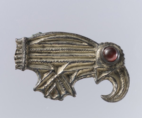 Bird-Shaped Brooch, Frankish, late 5th-early 6th century.